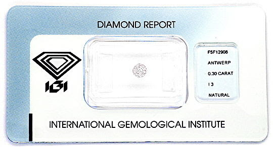 Original-Foto 1, NATURAL VERY FAINT PINK DIAMANT ROSA BRILLANT IGI