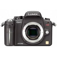 Panasonic DMC-GH1 Lumix 12-Megapixel Digital SLR Camera Body Only - Black