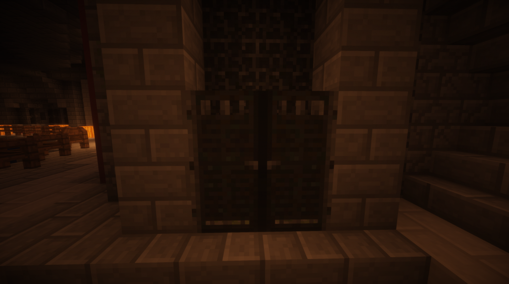 Minecraft 館やホラー風なデザインのドアテクスチャ マイクラモール