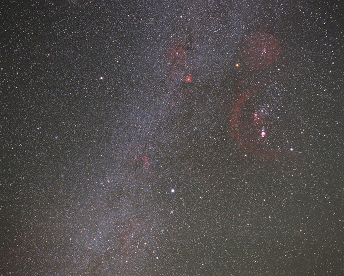 冬の天の川 天体写真の世界