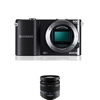 Samsung NX1100 Smart Wi-Fi Digital Camera Body + Samsung 18-55mm f/3.5-5.6 OIS Compact Zoom Lens