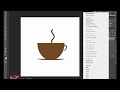 كيفية تصميم كوب قهوة بالفوتوشوب المصمم العربي 
