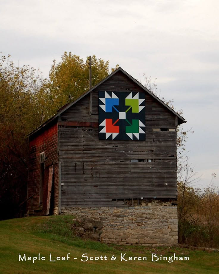 Caledonia MN barn quilt
