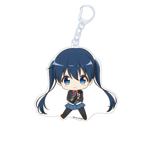 Cdjapan Kiniro Mosaic Thank You Petanko Acryl Key Chain Aya Komichi Collectible