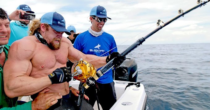 Strongest Men VS Strongest Fish