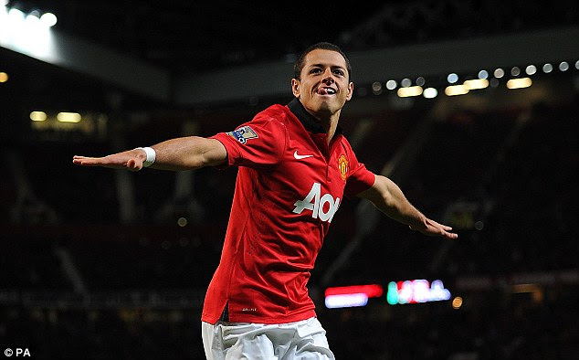 Manchester United's Javier Hernandez 