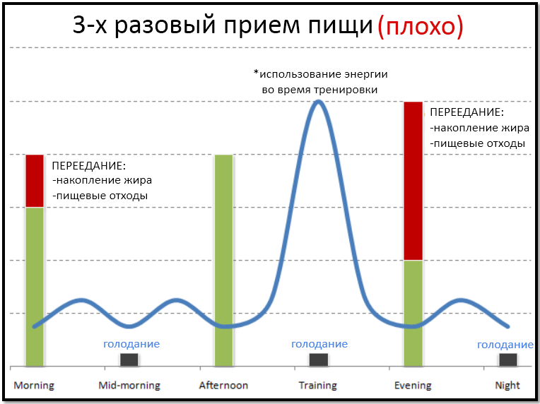 how many times a day to eat 3 meals a day reception