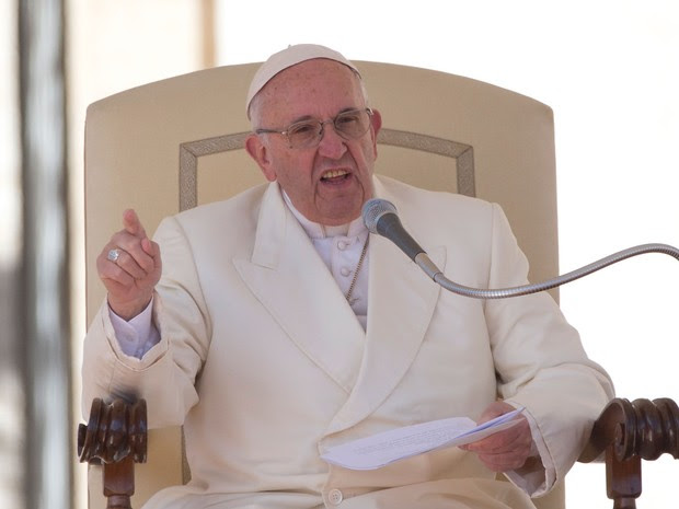 Papa Francisco classificou o dinheiro como 'o esterco do diabo' (Foto: Alessandra Tarantino/AP)