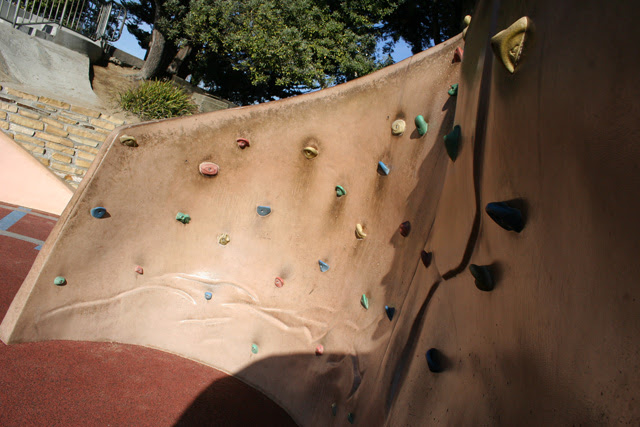dennis the menace park monterey- slides, climbing wall
