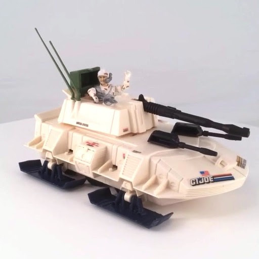 Military Adventure Action Figures Gi Joe Accessory 1984 Blowtorch Tank Pack Toys Hobbies