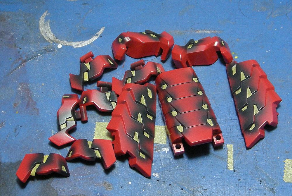 醤油皿の模型製作記 ｍｇ真武者頑駄無