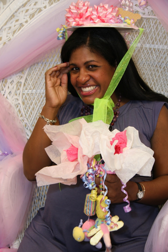 Baby shower hat