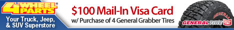 $100 Mail-In Visa w/ Purchase of General Grabber
