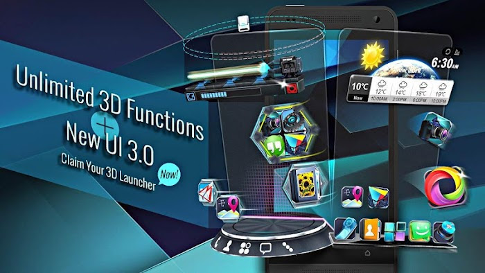  Next Launcher 3D Shell- screenshot 