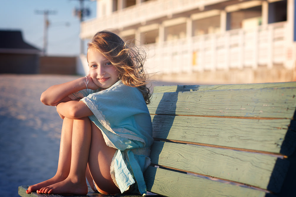 Summer Beach Portraits, Top New York kids photographer, Michael Jurick