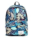 HotStyle TrendyMax Series Print Maples Pattern Backpack Rucksack (blue)