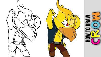 How To Draw Brawl Stars Characters Crow