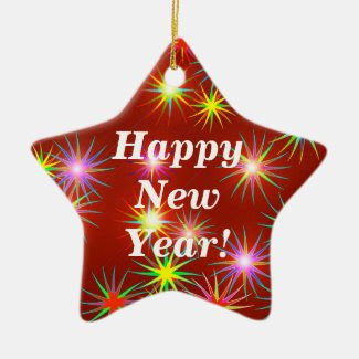 New Year Flash Christmas Tree Ornaments