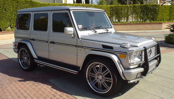 land rover on 24s