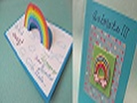 Tarjeta: Anímate! ((ARCOIRIS 3D)) - YouTube