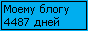 Сколько дней блогу