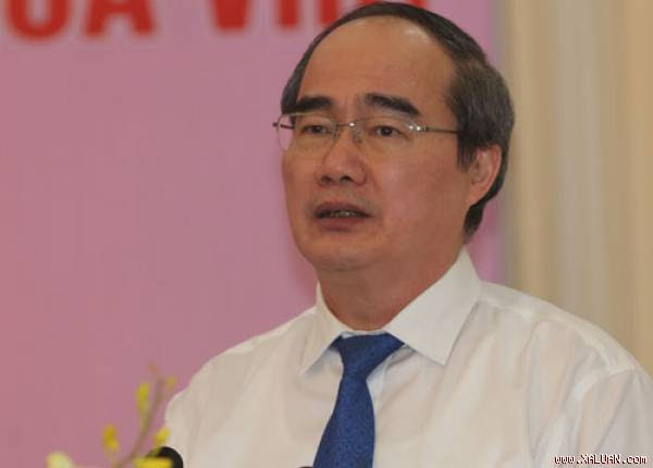  Bí thư Thành uỷ TP HCM Nguyễn Thiện Nhân. Ảnh: Võ Hải.