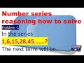 Number series reasoning set -f