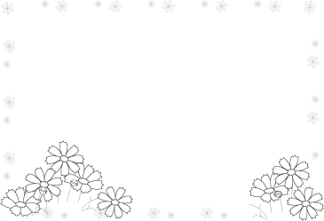 コスモス 秋のイラスト 無料イラスト フリー素材