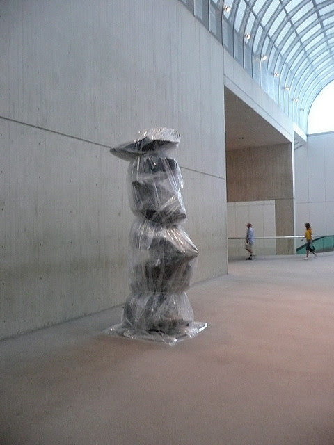 Wrapped in plastic