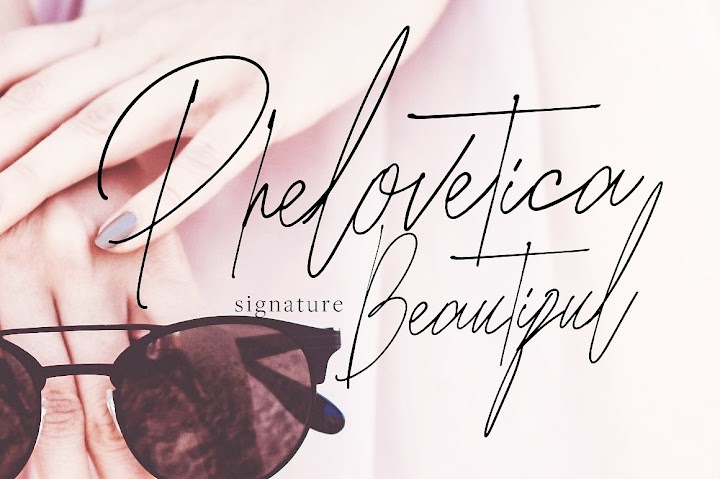 Silhouette America Seren Script SVG Font Free PheloveticaScript Cricut Explore, Silhouette and other cutting machines.
