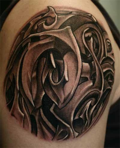 Biomechanical tattoos are always considered to be one of the most