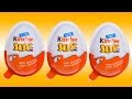 Kinder Joy Surprise eggs toys. Huevos kinder sorpresa juguetes
