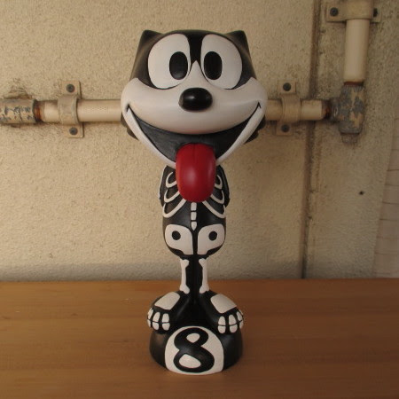1919年 アメリカで誕生した人気キャラクター フィリックス レジン製ビッグサイズ フィギュア ｆｅｌｉｘ ｔｈｅ ｃａｔ ｕｓａ ビッグ スタチュー １２インチ スカル アメリカンカジュアル 輸入雑貨等のセレクトショップ ハウゼイスモールストア