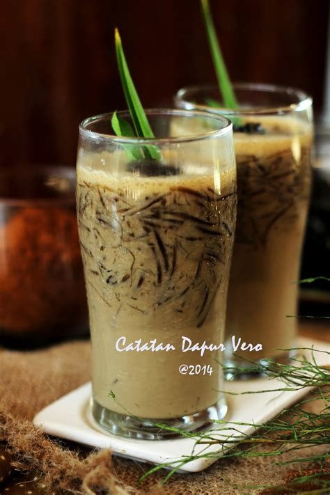 catatan dapur vero karamel moka latte cincau