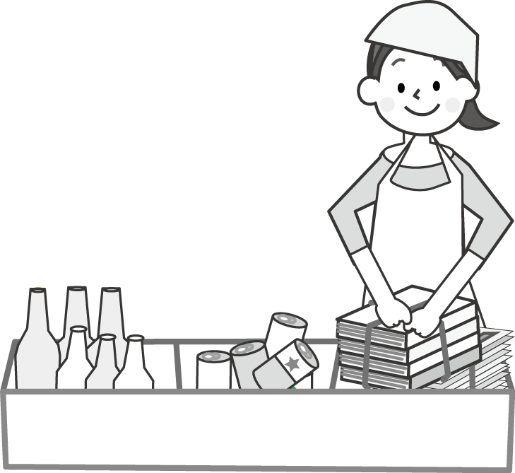大掃除 片付けのイラスト 無料イラスト フリー素材