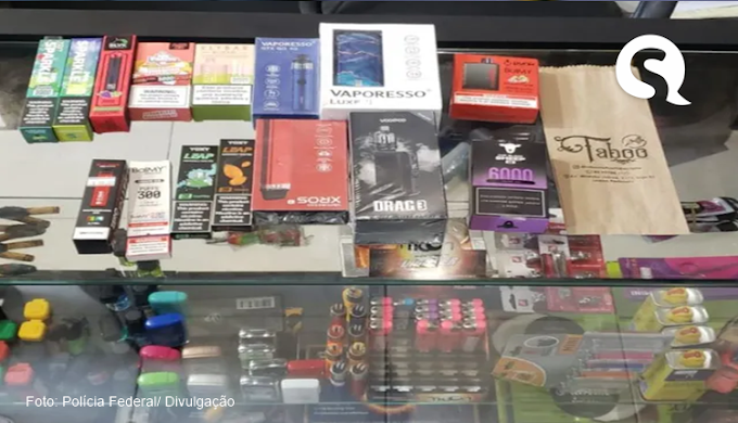 PF deflagra operação para combater contrabando de cigarros eletrônicos no Ceará