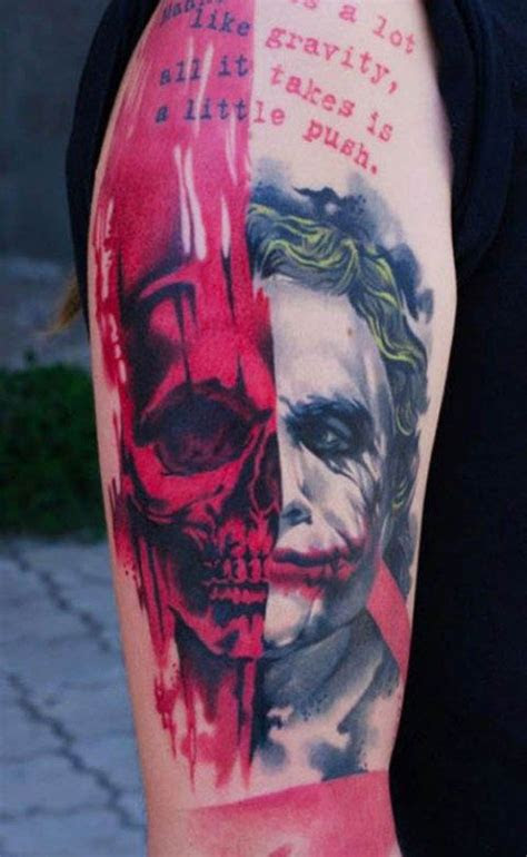 ideas  joker tattoos  pinterest joker