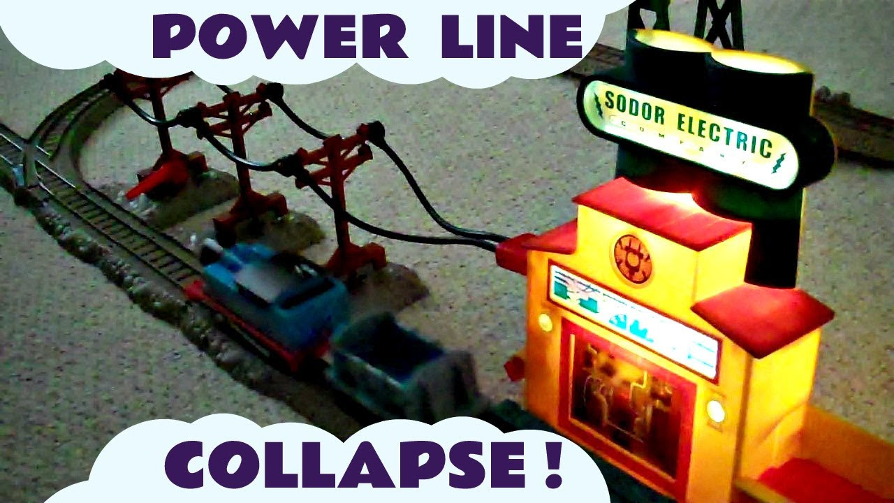 Thomas Power Line Collapse Trackmaster Kids Thomas The 