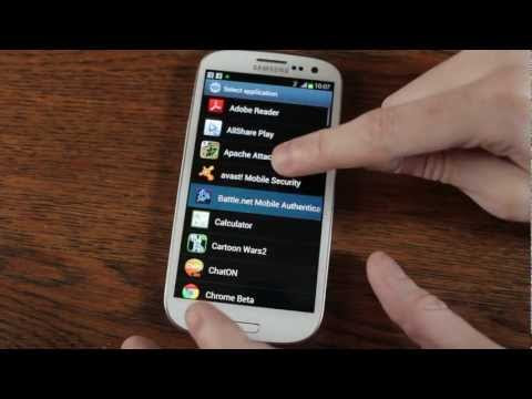 Change Google Background on How To Change Samsung Galaxy S3 Lock Screen Shortcut Icons Touchwiz 5