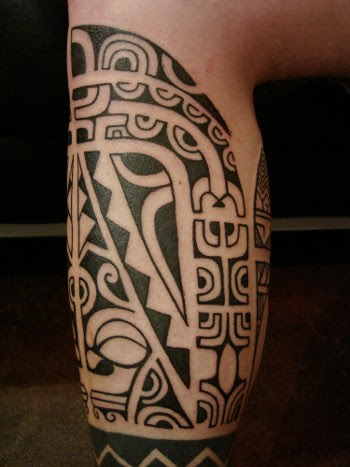 Hawaiian tattoo design with Polynesian influence: only the owner knows the Hawaiian tattoo design with Polynesian influence: only the owner knows the