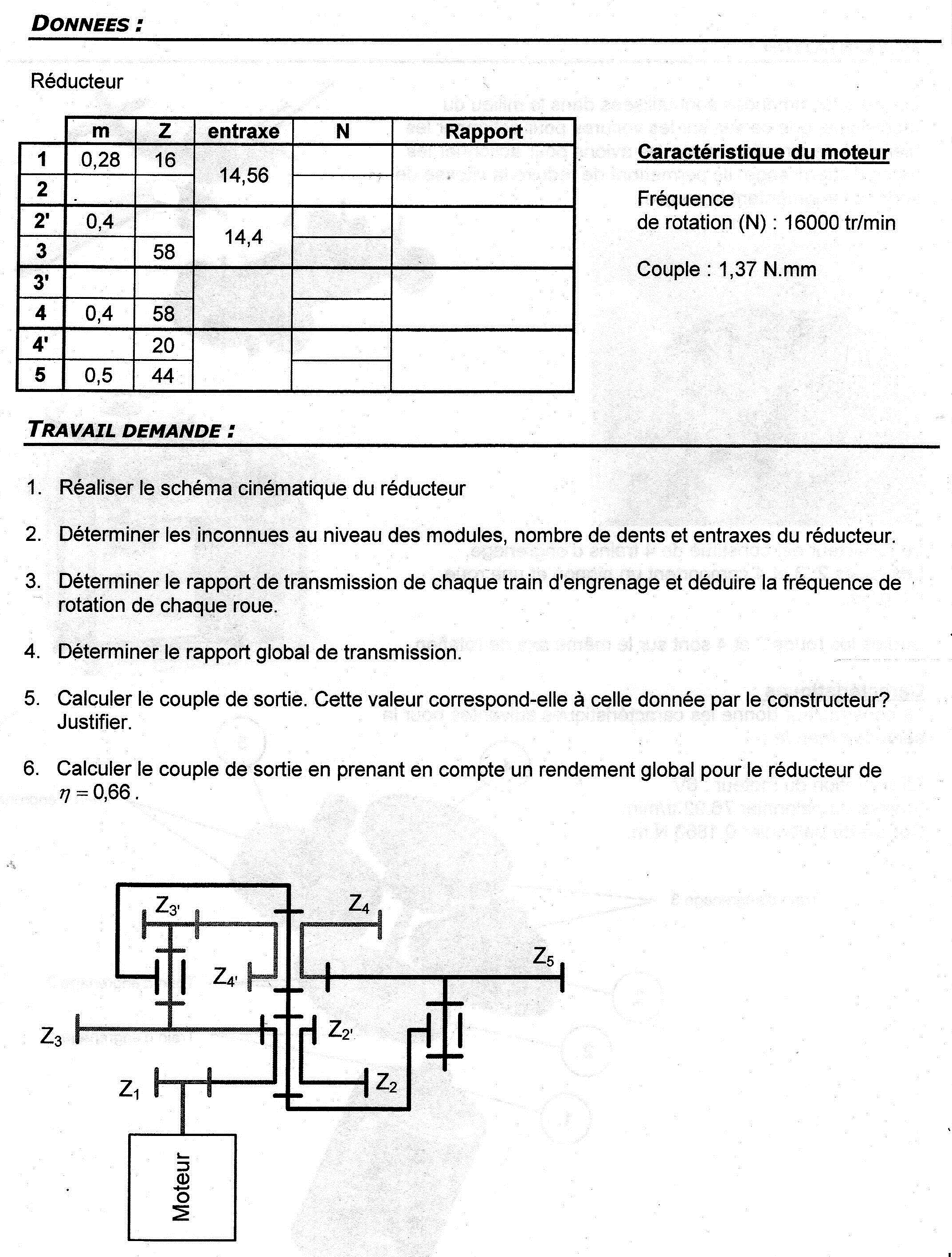 1SI-Méca DM Engrenages sur le forum Cours et Devoirs ...