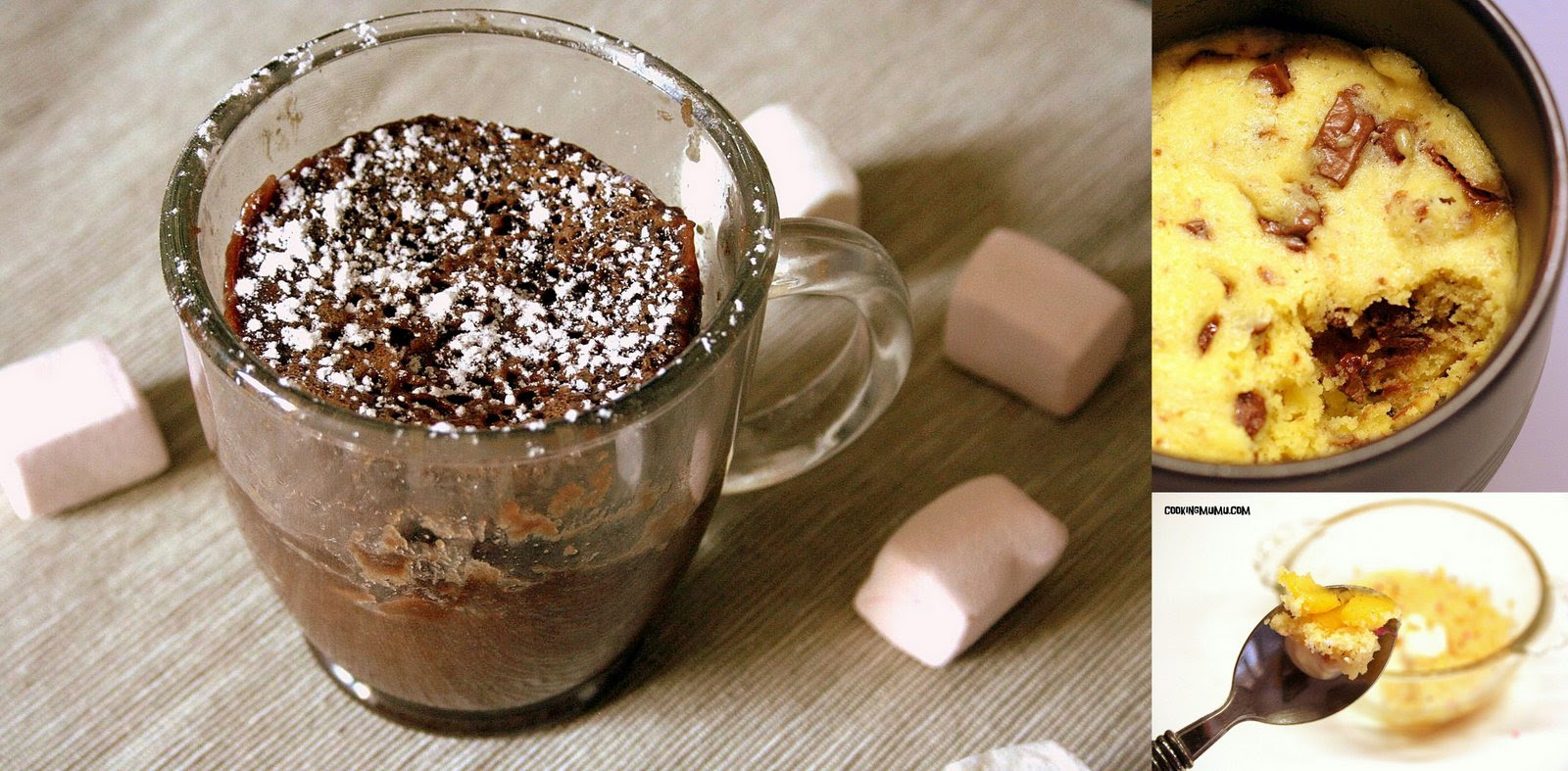 Les Mug Cake Et Mug Cookie Sur 100 Mag De M6 Cooking Mumu