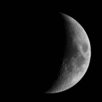 moon lunar phase cycle animated gif