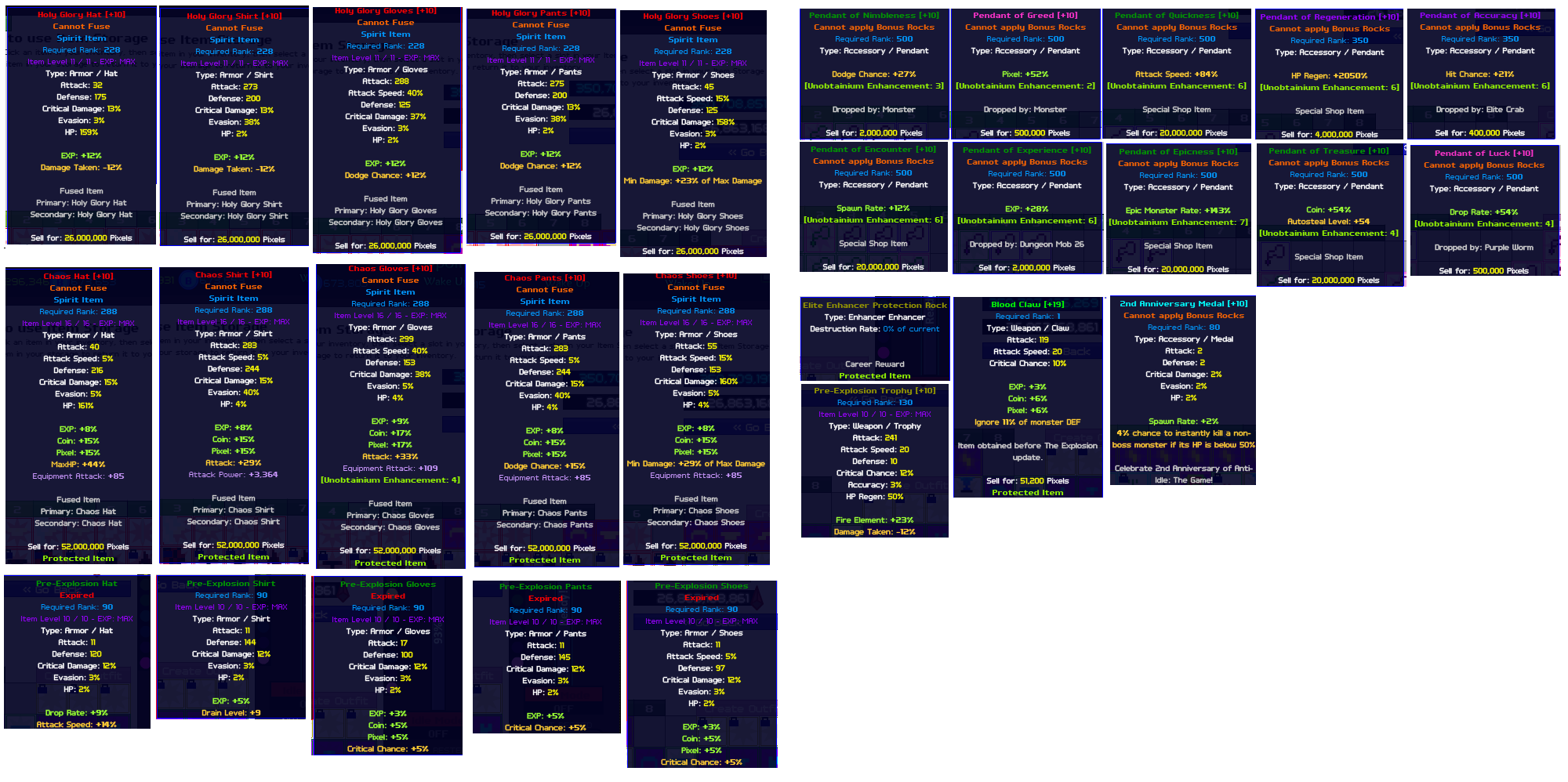 Rare Items Collection Thread Discussion On Kongregate