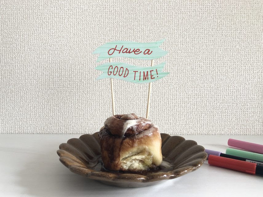 ケーキトッパーの作り方 Tombow Fun Art Studio トンボ鉛筆