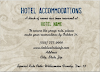 A way to Block hotel Rooms For wedding ceremony