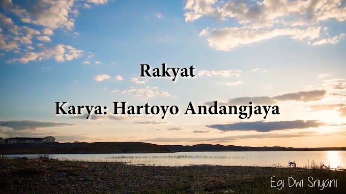 Makna Puisi Rakyat Hartoyo Andangjaya