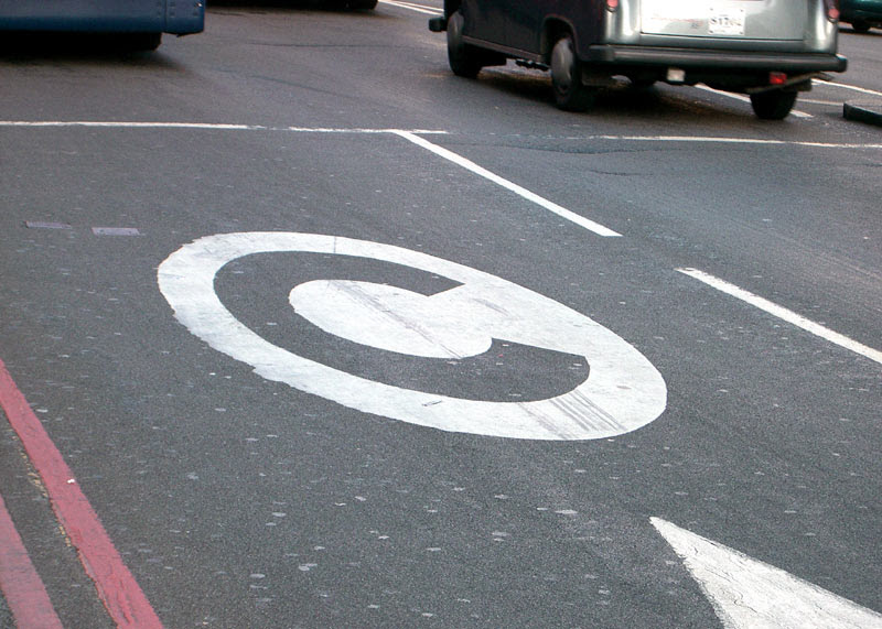 the congestion charge zone
