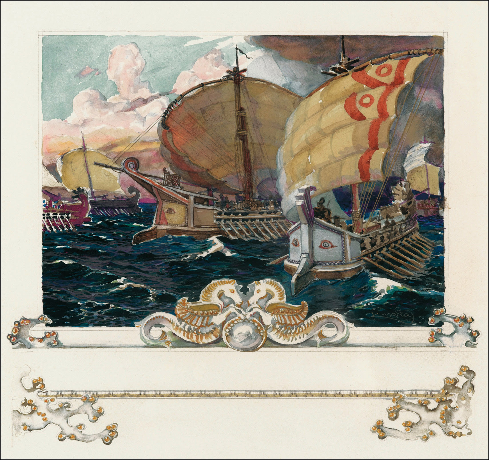 František Kupka, Leconte de Lisle, Les Erinnyes