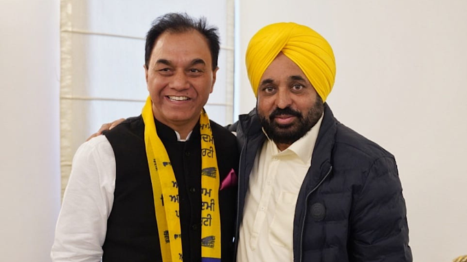 Raj Kumar Chabbewal quits Congress, joins AAP
